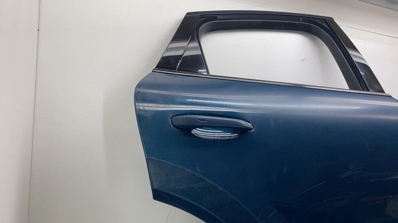 ⭕ 2024-2025 Porsche Cayenne Coupe Rear Passenger Side Door Shell Panel RH Blue