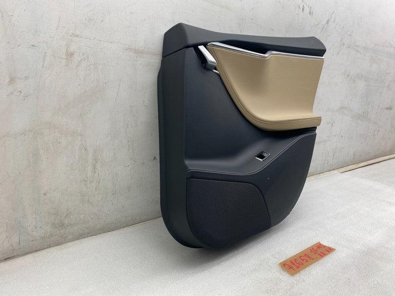 100810512L ⭕12-20 Tesla Model S Rear Passenger Side Door Panel Trim Card Right 1008105-12-L