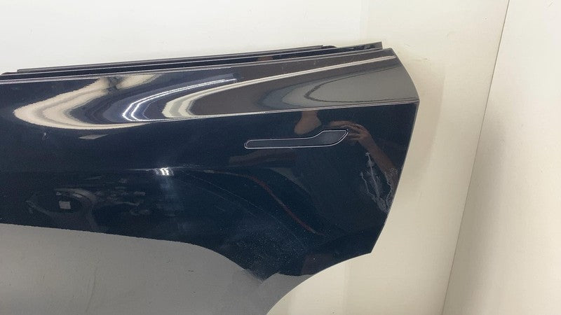 ⭕ 20-26 Tesla Model Y MY Rear Driver Side Door Shell Panel Left OEM Bl