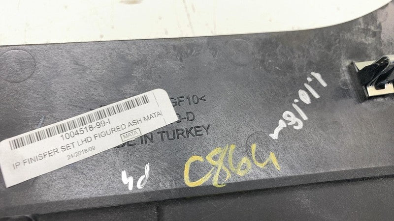 ⭕ 2012-2020 Tesla Model S MS SET Air Vent IP Finisher Dashboard Trim C