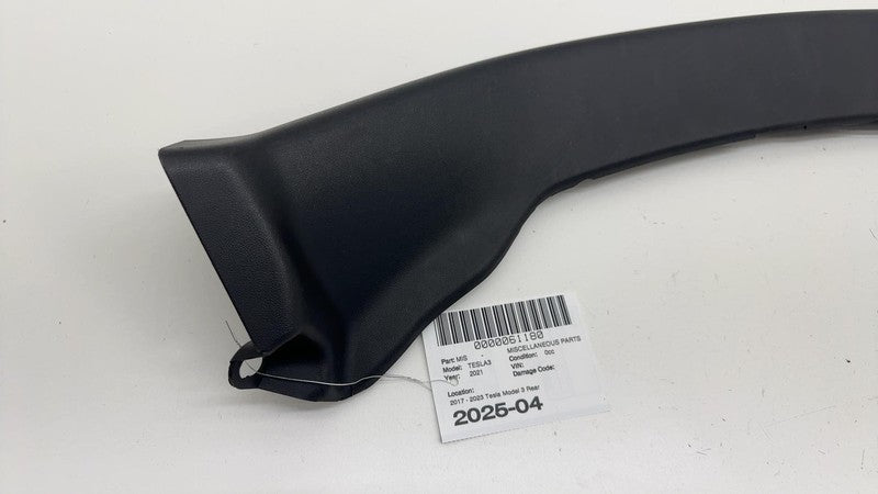 113281200A ⭕ 2017-2023 Tesla Model 3 M3 Rear Trunk Interior Trim Cover Garnish 1132812-00-A