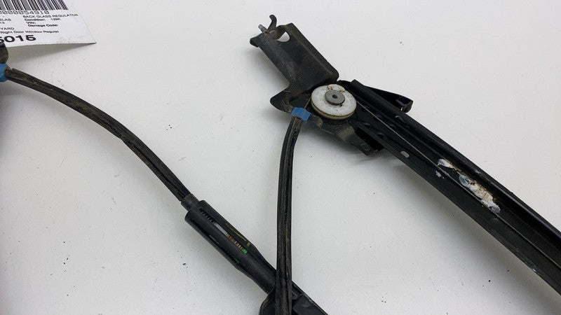 600637700D 2012-2020 Tesla Model S Rear Passenger Side Door Window Regulator & Motor Right