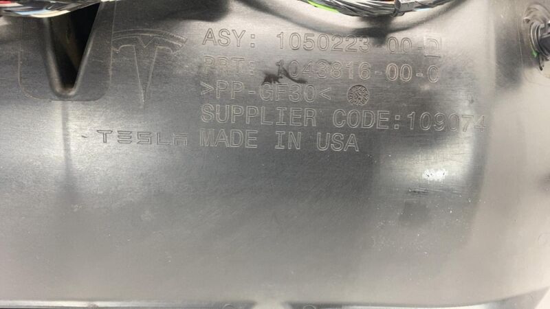 1043816-00-C ⭕16-20 Tesla Model X Front Bumper End Carrier Radiator Core Support 1043816-00-C