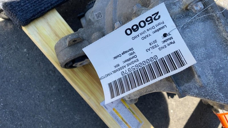 ⭕ 2017-2023 Model 3 Electric Engine Motor Front Drive Unit AWD 3DU 112