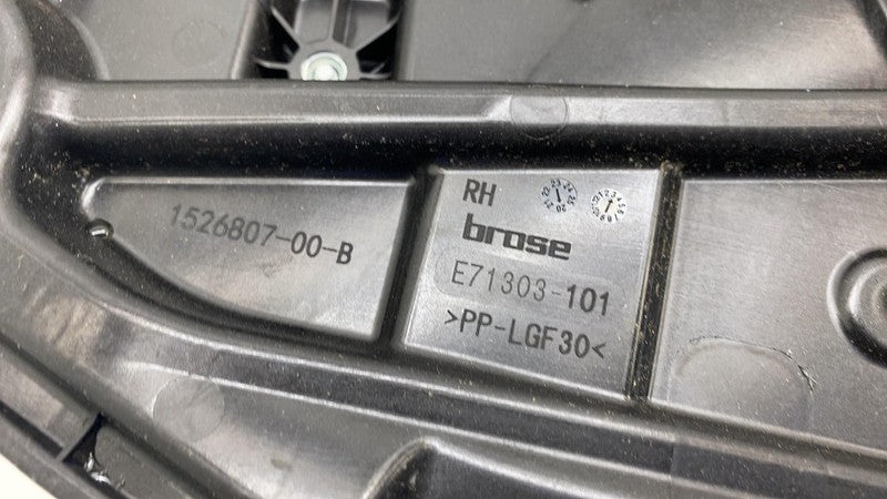 ⭕ 20-24 Model Y Rear Right Door Window Regulator & Motor w/ Carrier 14