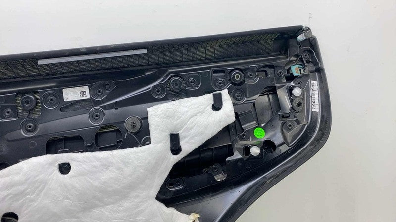 ⭕ 2016-2020 Tesla Model X MX Rear Driver Side Door Panel Trim Card Bla