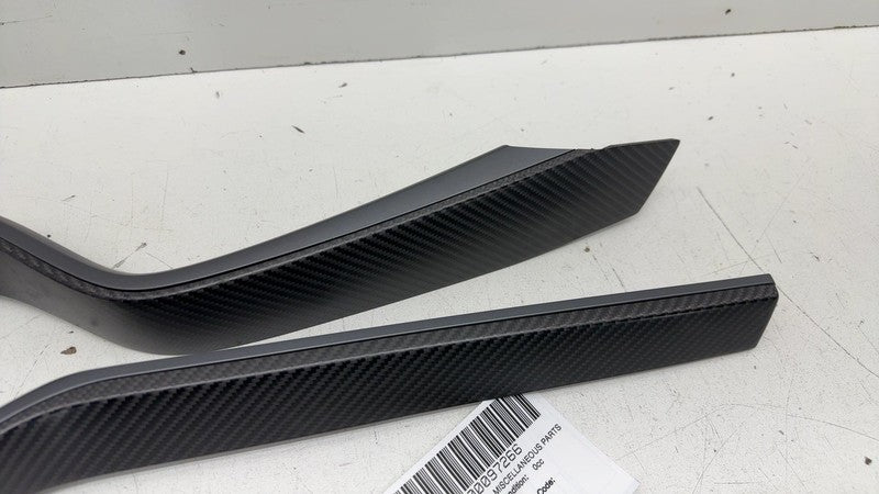 ⭕ 16-20 Tesla Model X SET of Front & Rear Left & Right Door Molding Tr