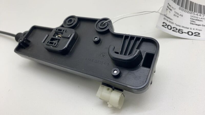 2016-2020 Tesla Model S X Front Secondary Hood Latch Actuator Cable Release