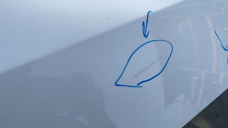 ⭕ 2010-2016 Mercedes-Benz E350 E400 Rear Driver Side Door Shell Panel Left White