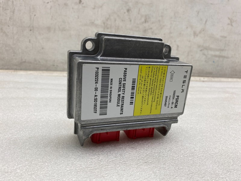 1032224 00 A ⭕12-15 Model S Passive Safety Restraint Computer  Module Crash Data 1032224-00-A