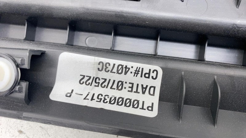 PT00003517 2022-2024 Rivian R1S Rear Tailgate Cover Lower Lid Trunk Carpet Cover Flap Back