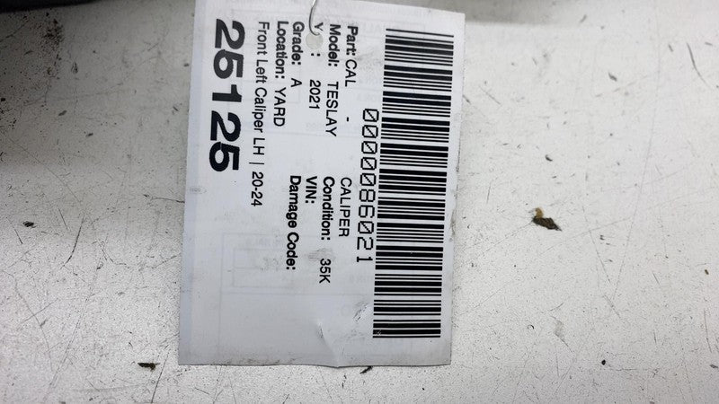 ⭕ 2020-2024 Tesla Model Y Front Caliper w/ Brake Line Hose Left LH 118