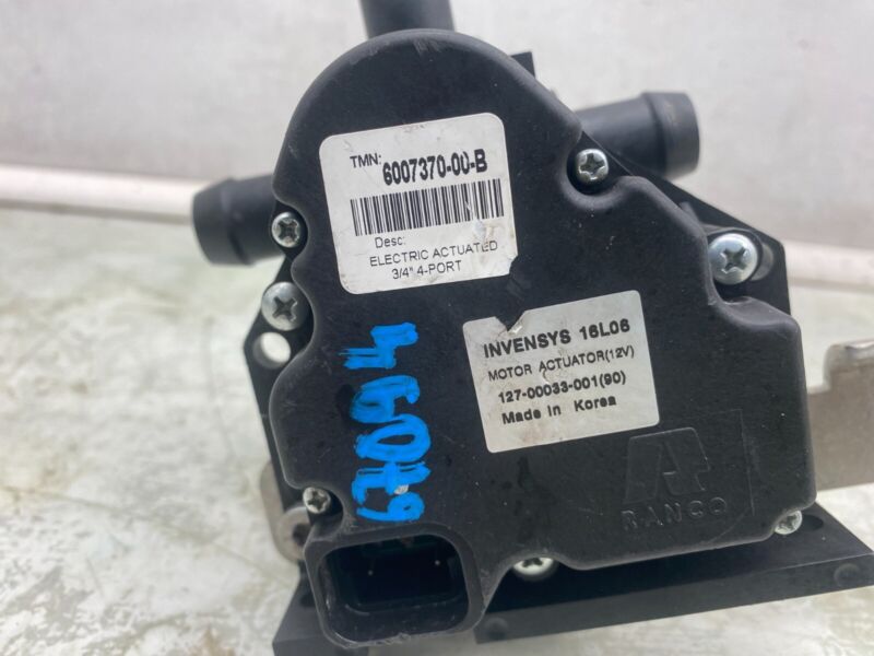 2012-2020 Tesla Model S MS Coolant Pump Cooling Valve Actuator 4-Way  w/ Bracket