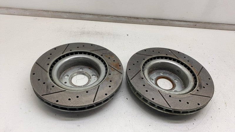⭕ 2012-2015 Tesla Model S SET of 2 Front Left & Right Brake Disc Rotor