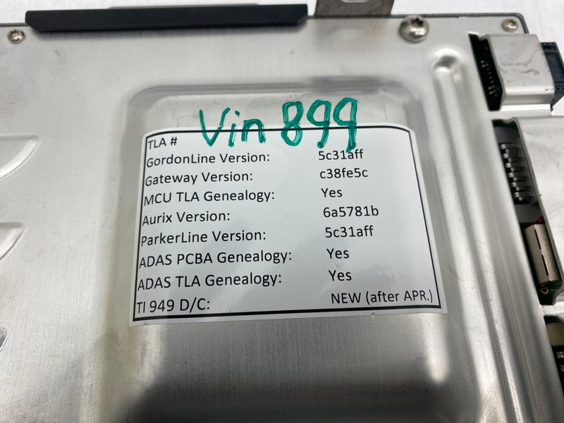 109805800F ⭕ 17-23 Model 3 Autopilot Media Control Module MCU / ADAS Computer 1098058-00-F