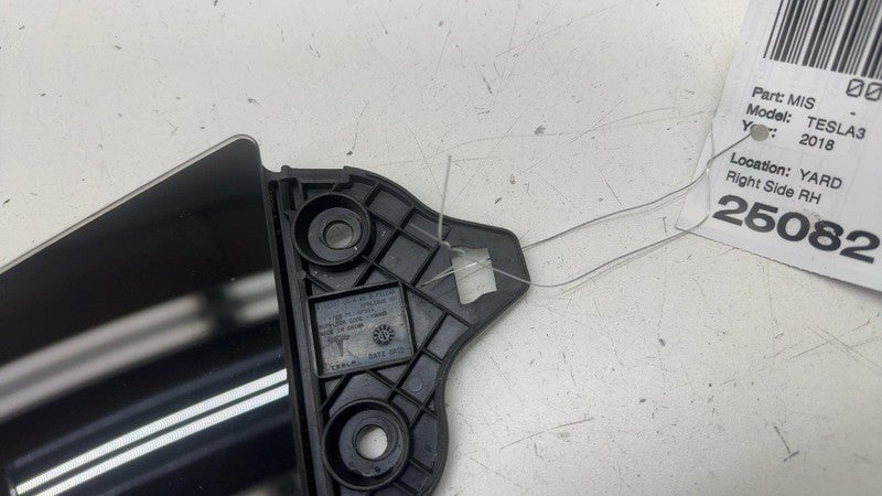 110044100B ⭕17-23 Model 3 Right B-Pillar Applique Glass Trim Molding w/ Camera 1100441-00-B