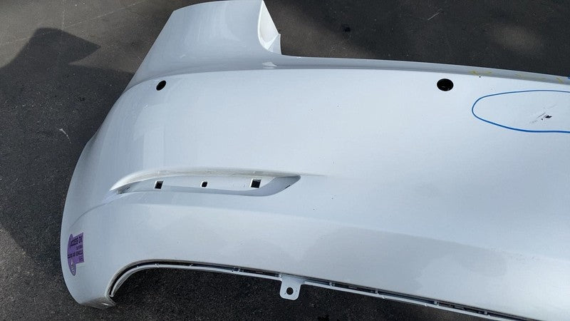 ⭕ 2017-2022 Tesla Model 3 Rear Bumper Cover w/ Park Sensor Holes Assy White PPSW