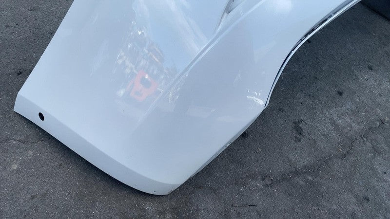 2017-2022 Tesla Model 3 Rear Bumper Cover w/ Sensor Holes Pearl White 