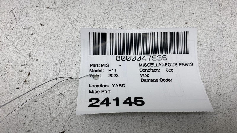 ⭕ 2022-2024 Rivian R1T Rear Center Console Climate Control Monitor PT0