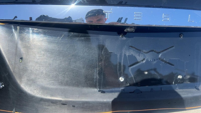 ⭕ 2012-2015 Tesla Model S Rear Tailgate Hatch Panel & Liftgate Glass B