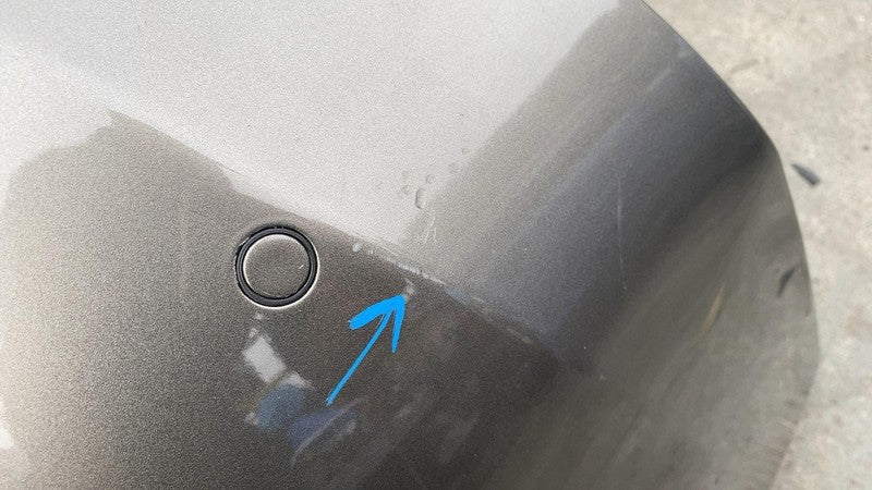 2012-2015 Tesla Model S MS Rear Bumper Cover w/ Park Sensor & Harness 