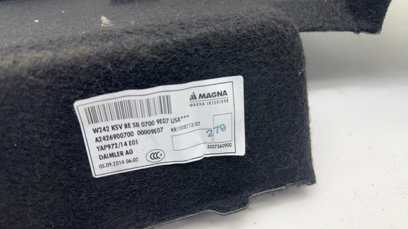 A2426900700 ⭕2014-2015 Mercedes-Benz B Electric Drive Right Quarter Panel Carpet A2426900700