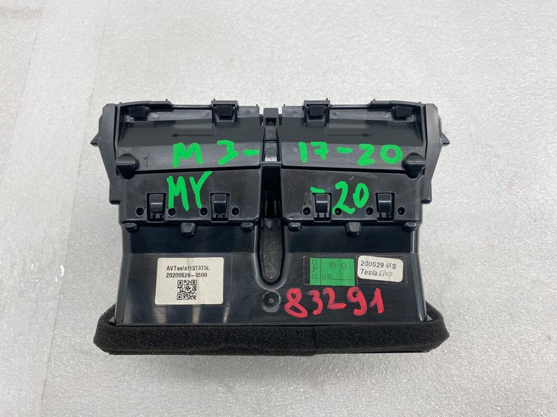 ⭕ 2017-2023 Tesla Model 3 M3 Y MY Center Console Air Vent Grille Assembly OEM