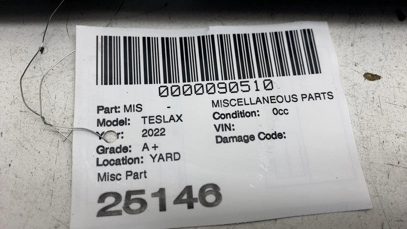 ⭕21-25 Tesla Model X Right B-Pillar Applique Trim Molding w/ Camera 16