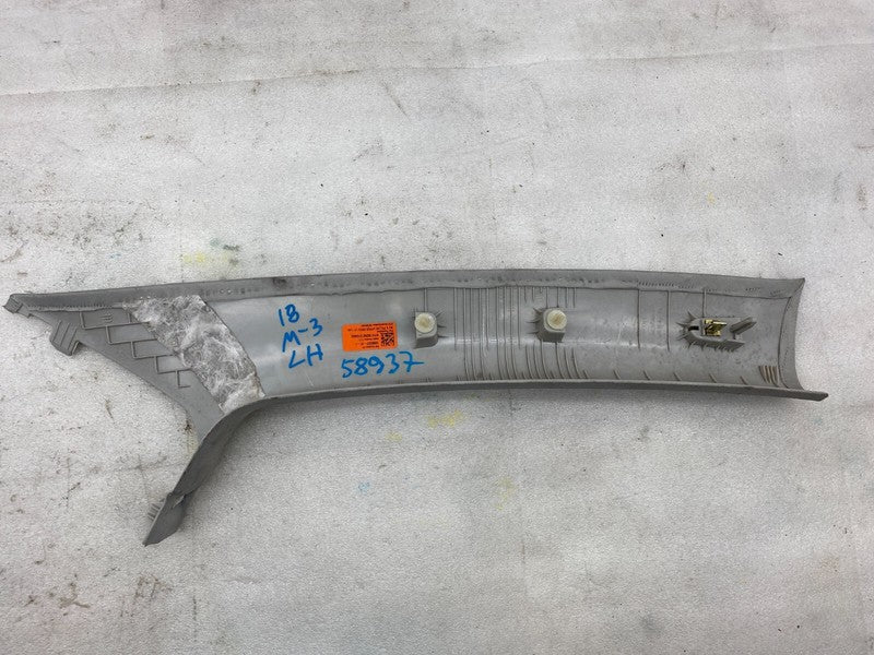 1086237 91 I ⭕2017-2023 Model 3 Front Driver Side A-Pillar Upper Trim Panel Left 1086237-91-I