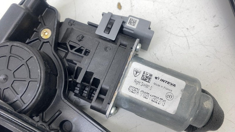 ⭕ 2021-2023 Tesla Model X Rear Right Door Window Regulator & Motor 161