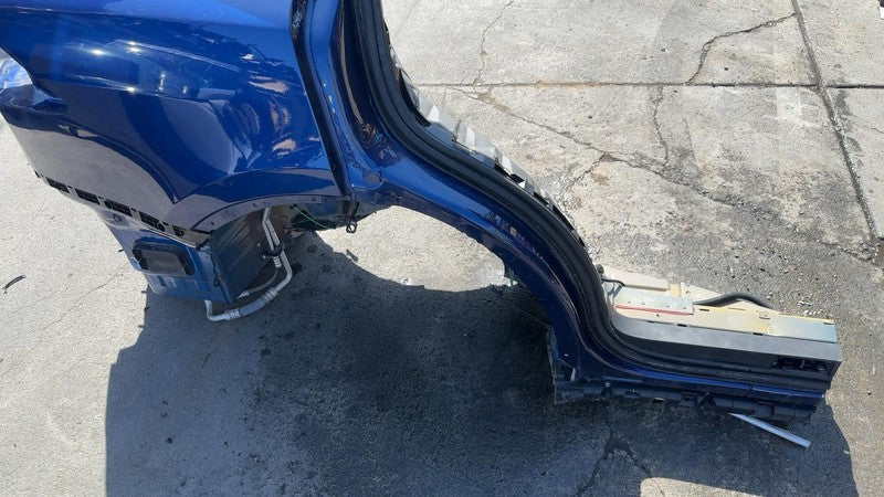 ⭕ 16-20 Tesla Model X Rear Quarter Fender Frame Panel Cut Out Right Blue - PPSB
