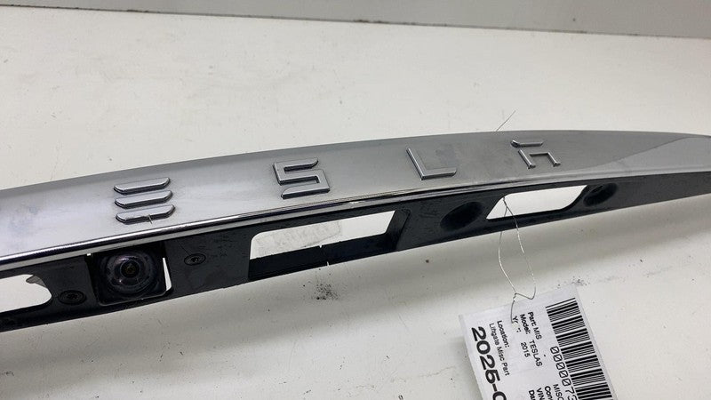 ⭕ 2012-2015 Model S MS Rear Trunk Lid Liftgate Applique Chrome Trim Mo