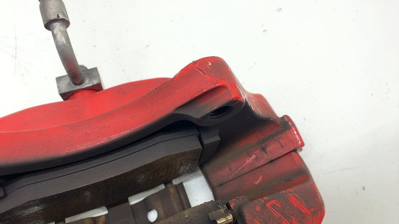 ⭕ 2012-2020 Tesla Model S Rear Driver Side Caliper Red w/ Brake Hose L