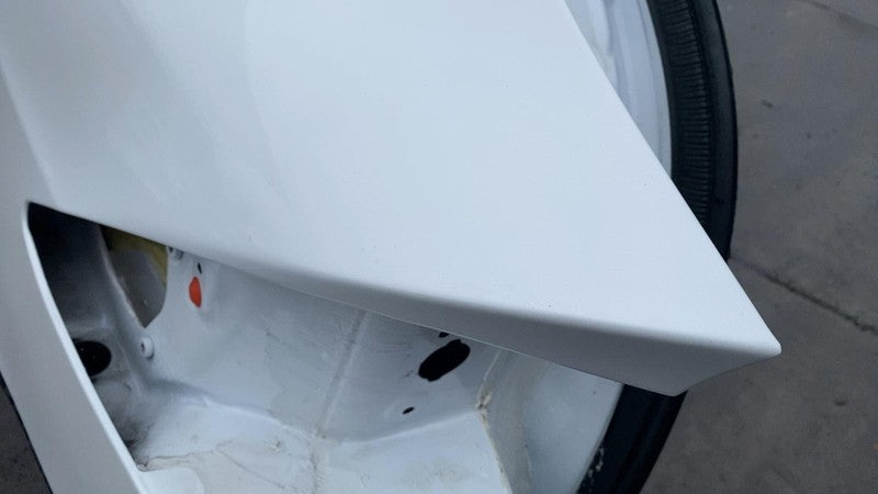 2016-2020 Tesla Model X Rear Driver Side Quarter Panel Cutout Left LH White PPSW