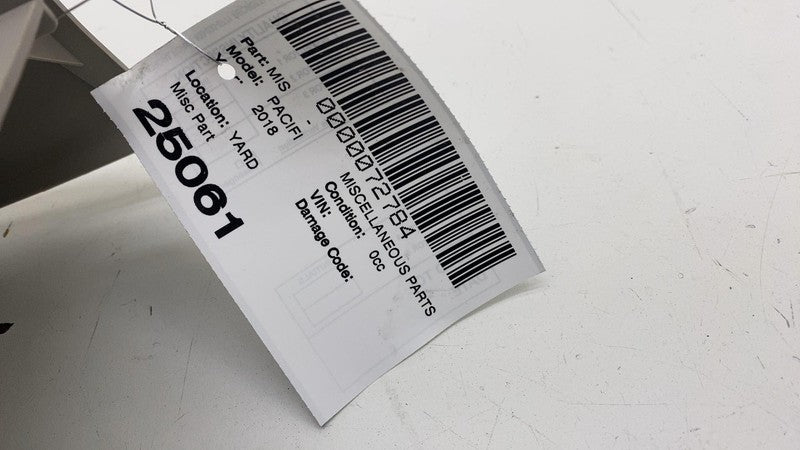 6EK221D2AG ⭕ 17-25  Chrysler Pacifica Front Right Side Upper B-Pillar Trim Cover 6EK221D2AG