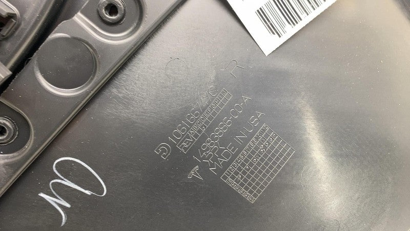 1497297-91-B ⭕ 20-24 Tesla Model Y Rear Right Door Panel Trim Card Cover Black 1497297-91-B