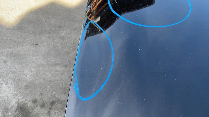 2012-2015 Tesla Model S MS Front Bonnet Hood Shell Panel Assembly Black - PBSB