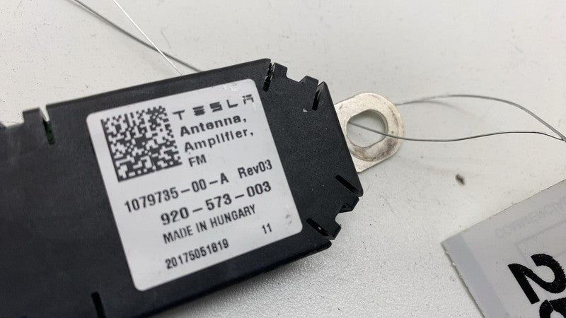 ⭕ 17-23 Tesla Model 3 Y Infotainment Antenna Amplifier AMP Radio FM 10