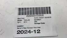 ⭕ 2012-2015 Tesla Model S Rear Bumper Park Assist Sensor1014388-08-A (Set of 4)