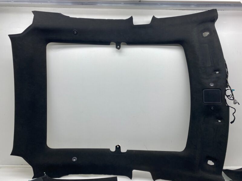 2016-2020 Tesla Model S SET of Ceiling Headliner Sunvisor Upper A + B + C-Pillar