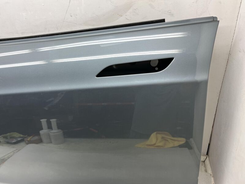 2012-2015 Tesla Model S Front Driver Side Door Shell Panel Left LH Gray - PMTG