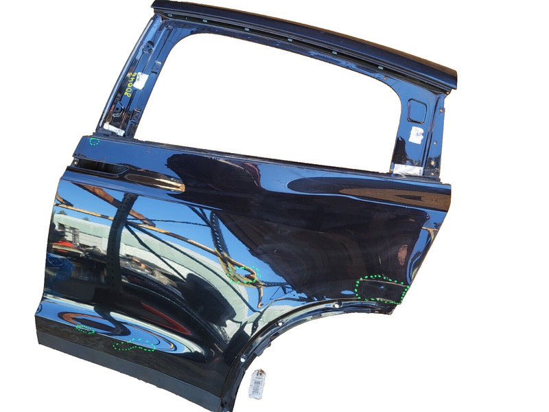 1028790-00-K ⭕ 2016-2020 Tesla Model X MX Rear Driver Falcon Door Shell Panel Left Black PMBL