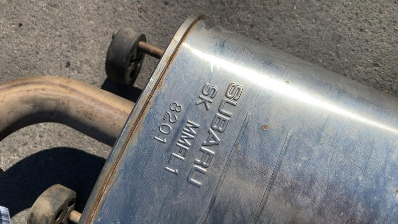 ⭕ 18-23 Subaru XV Crosstrek 2.0L Rear Exhaust System Resonator Pipe Muffler AWD