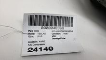 2012-2015 Tesla Model S HVCC Electric Air Conditioning A/C Compressor Pump Assy