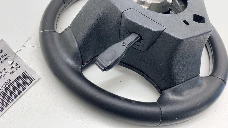 ⭕ 2018-2021 Toyota C-HR Front Steering Wheel Leather Black w/ Control Switch OEM
