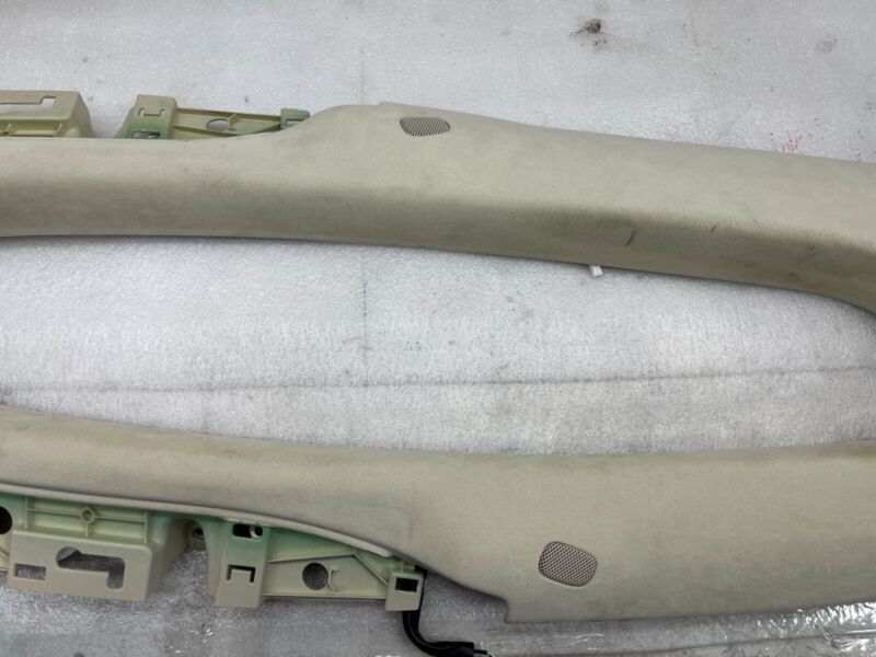 2016-2020 Tesla Model X SET of Ceiling Headliner Sunvisor Upper A + B + C-Pillar