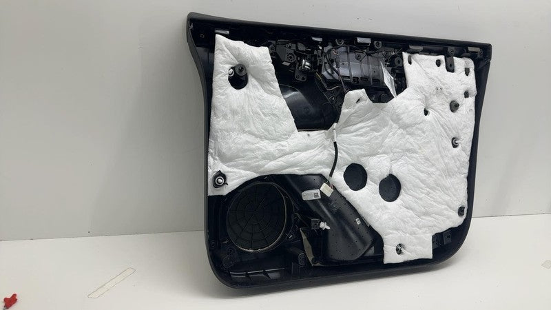 ⭕ 16-20 Tesla Model X Front Driver Side Interior Door Panel Trim Card 