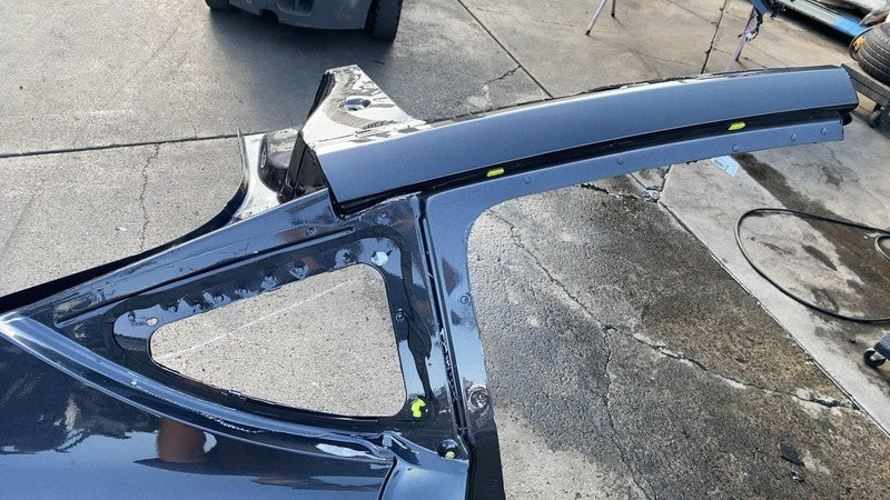 ⭕ 2020-2024 Tesla Model Y Rear Right Quarter Panel Structural Cutout Gray - PN01