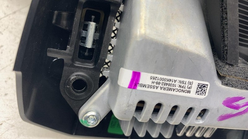 104148600A 12-20 Model S MS Interior Rear View Mirror w/ Auto Pilot Monocamera 1041486-00-A