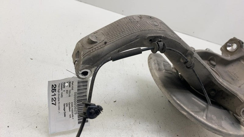 ⭕ 17-23 Tesla Model 3 Front Right Spindle Knuckle + Hub & Shield RH 10